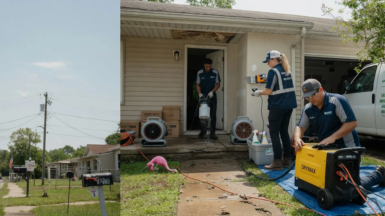 Storm Damage Water Removal in Turpin, OK near me